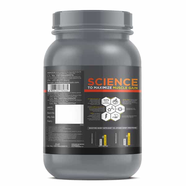 Muscleblaze Biozyme Whey Protein Pr With 30G Protein (Chocolate Fudge | 1Kg / 2.2Lbs)