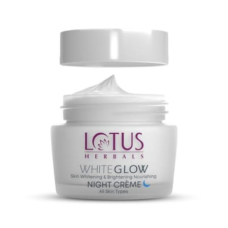 Lotus Herbals Whiteglow Skin Whitening & Brightening Nourishing Night Crme 40 Gm