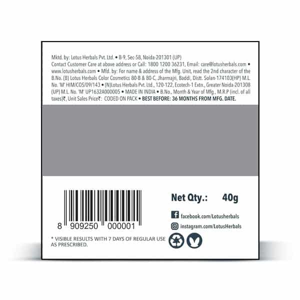 Lotus Herbals Whiteglow Skin Whitening & Brightening Nourishing Night Crme 40 Gm