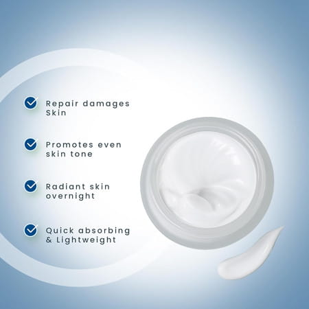 Lotus Herbals Whiteglow Skin Whitening & Brightening Nourishing Night Crme 40 Gm