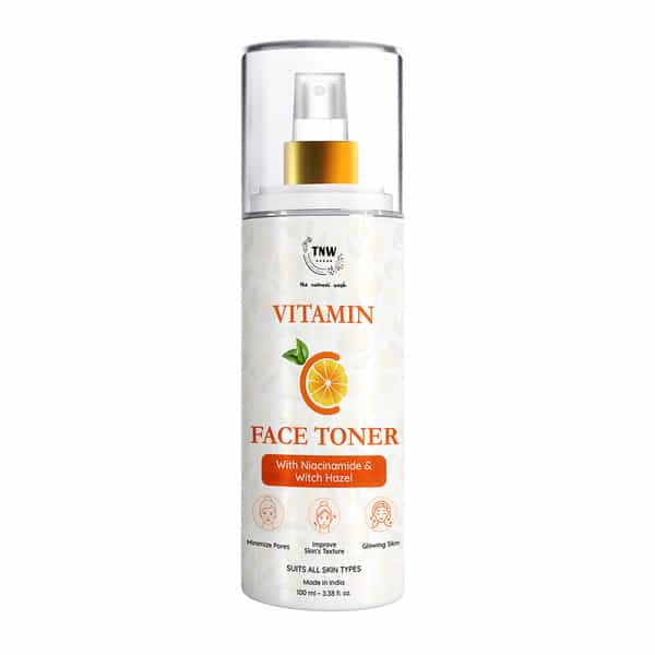 Tnw The Natural Wash Vitamin C Toner|Niacinamide & Witch Hazel|Hydrates Skin 100 Ml