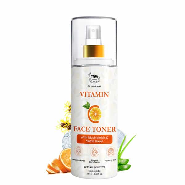 Tnw The Natural Wash Vitamin C Toner|Niacinamide & Witch Hazel|Hydrates Skin 100 Ml