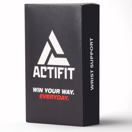 Actifit Wrist Support Brace | Compression & Pain Relief | L Size | Multicolor | 1 Pack