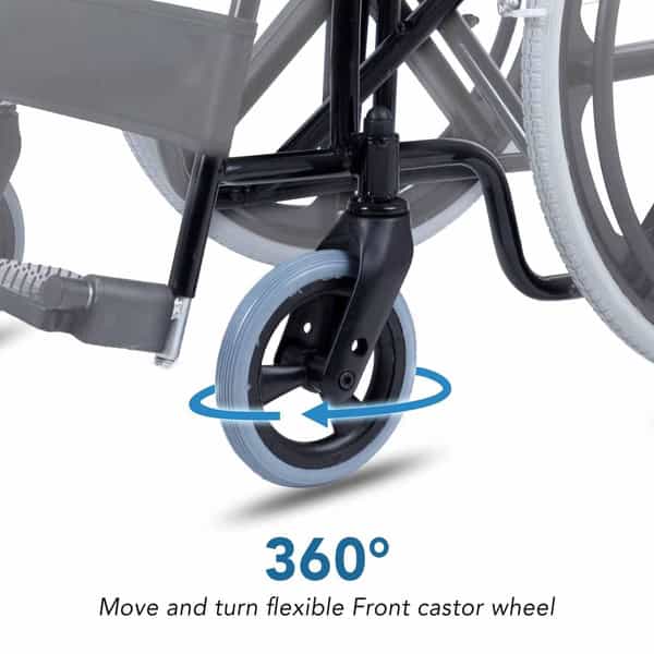 Everactiv Everyday Premium Foldable Wheelchair