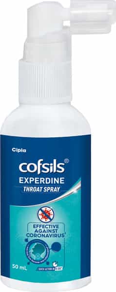 Cofsils Experdine Throat Spray 50 Ml