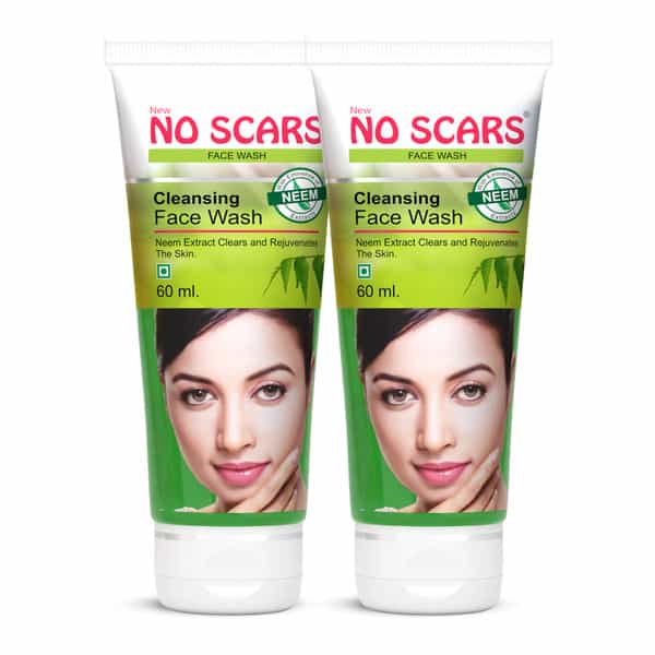 No Scars Neem Face Wash 60Ml | Pack Of 2