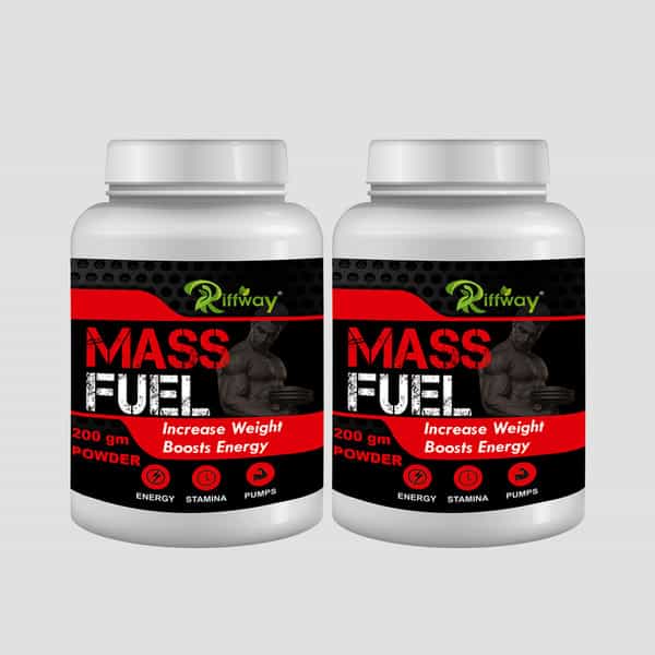 Riffway Mass Fuel Weight Gain Powder (2X200gm)