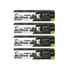 Dr. Morepen Active Smile | With Activated Charcoal | Tube | Toothpaste | 100 Gm | Pack Of 4