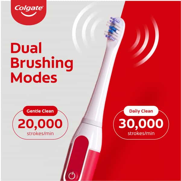Colgate Proclinical 500R Whitening Rechargeable Sonic Electric Toothbrush With Dual Brushing Modes