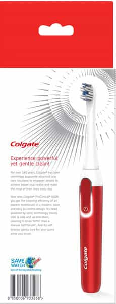 Colgate Proclinical 500R Whitening Rechargeable Sonic Electric Toothbrush With Dual Brushing Modes