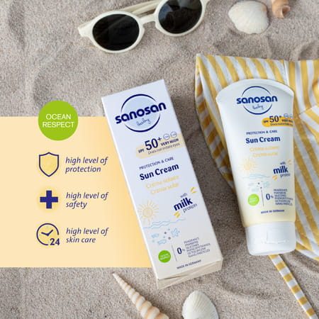 Sanosan Baby Spf 50+ Sun Cream 75 Ml