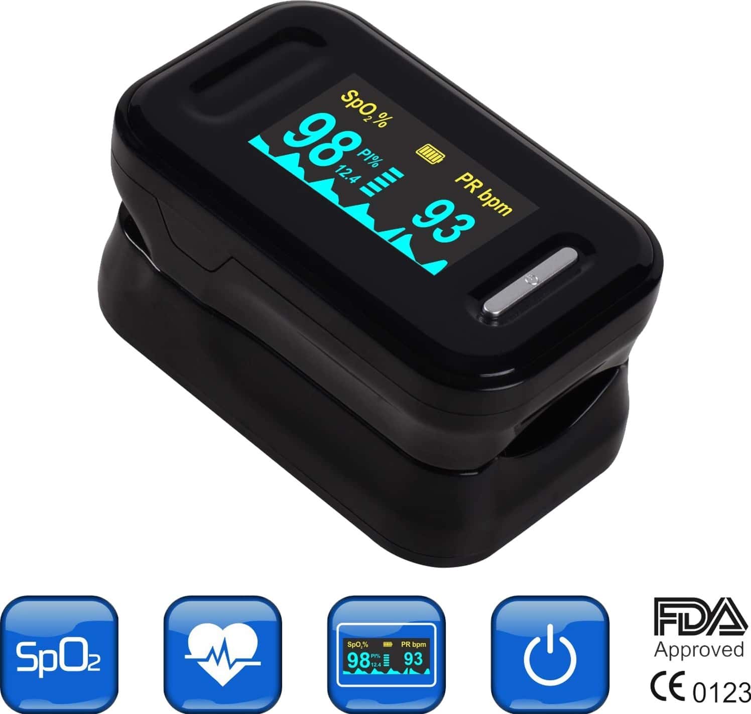 Buy ACCUSURE FINGERTIP PULSE OXIMETER YK011 Online & Get Upto 60 OFF