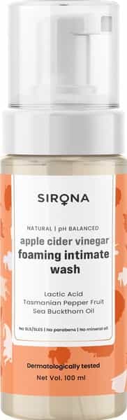 Sirona Apple Cider Vinegar Intimate Wash - 100 Ml