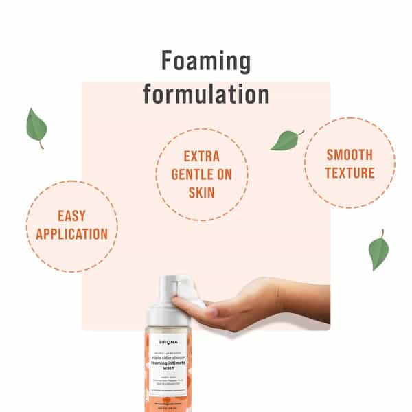 Sirona Apple Cider Vinegar Intimate Wash - 100 Ml
