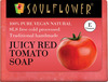 Soulflower Juicy Red Tomato Soap 150Gm