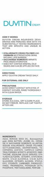 Ceuticoz Duvitin Moisturing Cream - 100 Gm