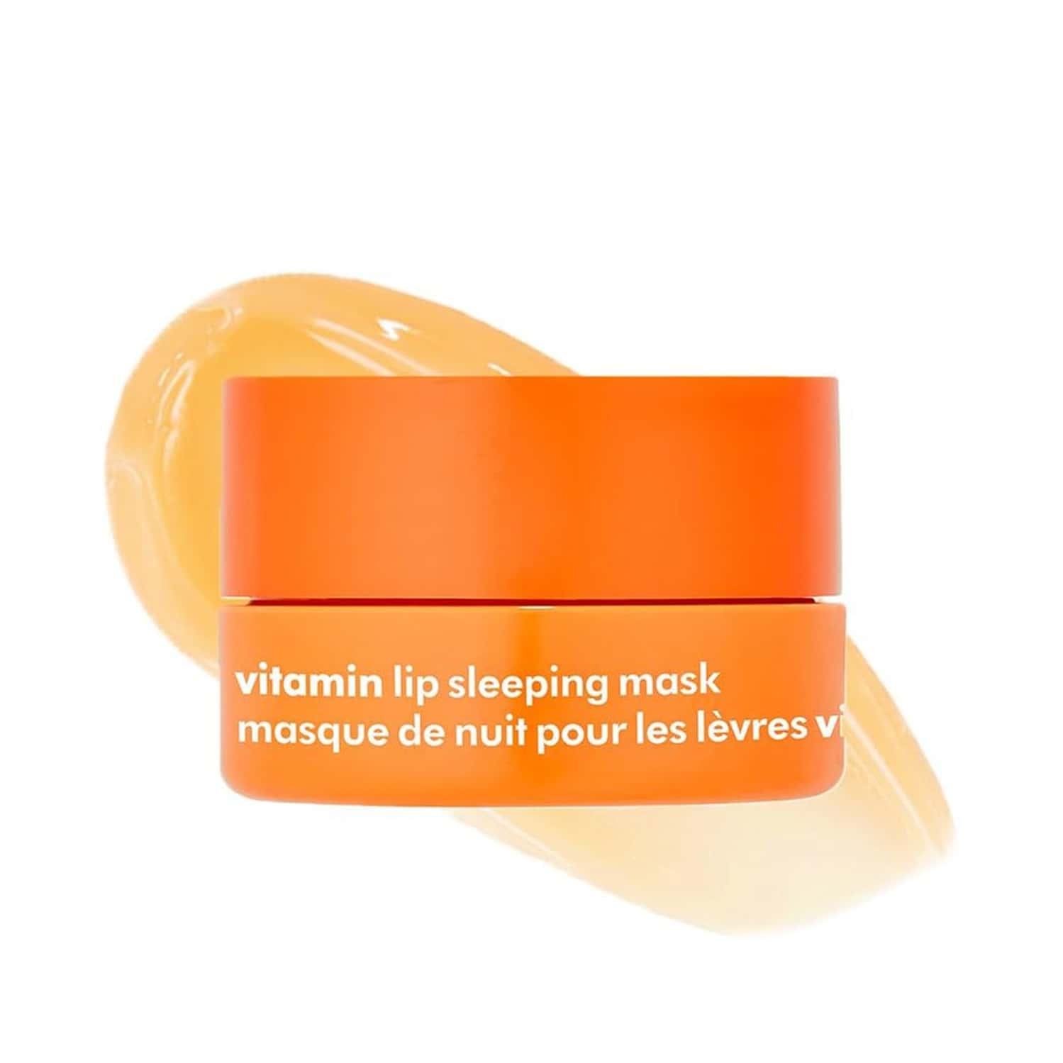 The Face Shop Vitamin C Lip Sleeping Mask - Lightening Korean Balm | Dark Dry Pigmented Lips - 14g