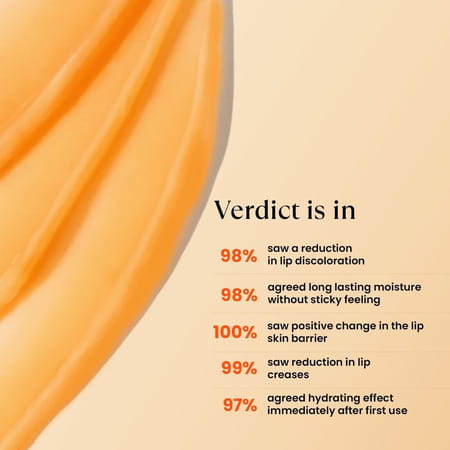 The Face Shop Vitamin C Lip Sleeping Mask - Lightening Korean Balm | Dark Dry Pigmented Lips - 14g