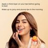 The Face Shop Vitamin C Lip Sleeping Mask - Lightening Korean Balm | Dark Dry Pigmented Lips - 14G