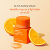 The Face Shop Vitamin C Lip Sleeping Mask - Lightening Korean Balm | Dark Dry Pigmented Lips - 14G