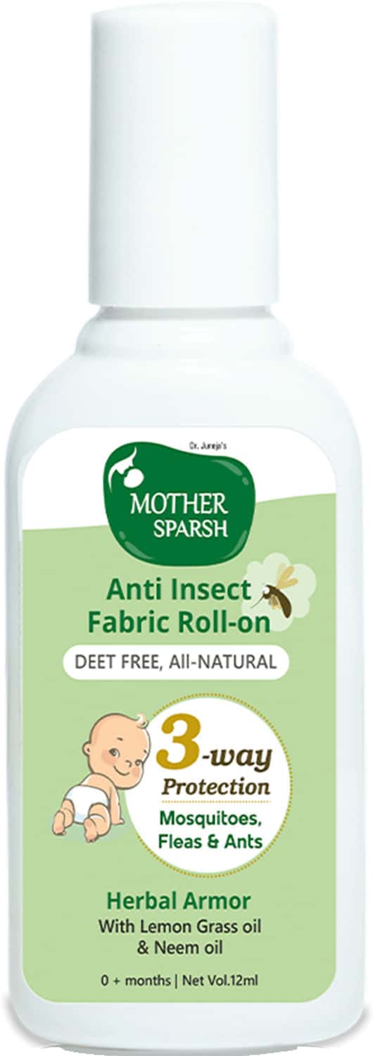 Mother Sparsh Anti Insect Fabric Roll-on | For Babies -12ml