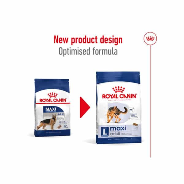 Royal Canin Maxi Adult Dog Food | 4 Kg | Dry Food | Supports Digestive Health & Optimal Health