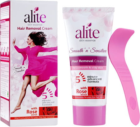 Alite Hair Removal Cream With Rose Water 60 Gm