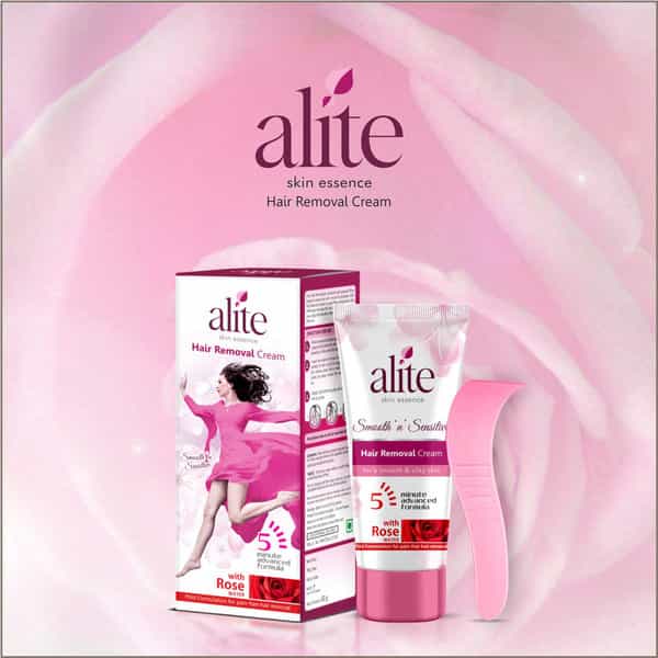 Alite Hair Removal Cream With Rose Water 60 Gm