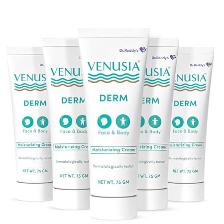 Venusia Derm Moisturizing Lotion X Pack Of 5
