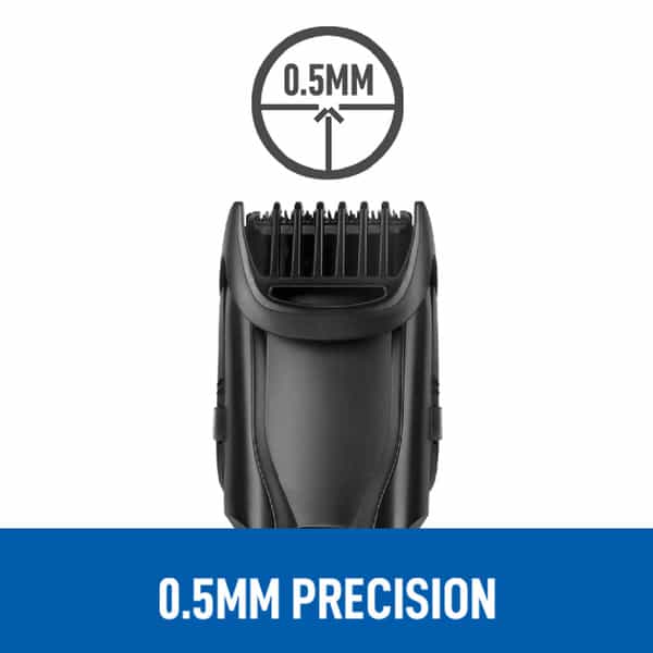 Syska Ht1200 Runtime: 40 Min Trimmer For Men (Black)