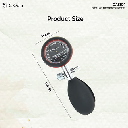 Dr. Odin Oas104 Aneroid Sphygmomanometer Precision Blood Pressure Monitor 1 No'S