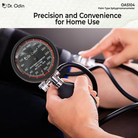 Dr. Odin Oas104 Aneroid Sphygmomanometer Precision Blood Pressure Monitor 1 No'S
