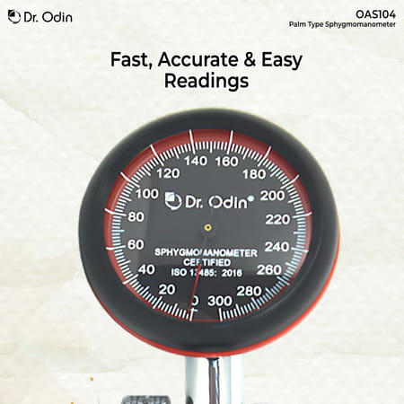Dr. Odin Oas104 Aneroid Sphygmomanometer Precision Blood Pressure Monitor 1 No'S