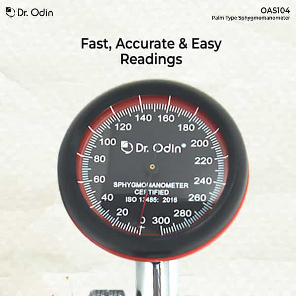 Dr. Odin Oas104 Aneroid Sphygmomanometer Precision Blood Pressure Monitor 1 No's