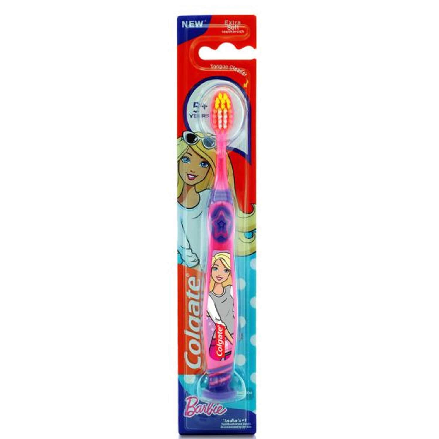 Colgate Barbie Extra Soft 5+ Year Toothbrush 1 No's