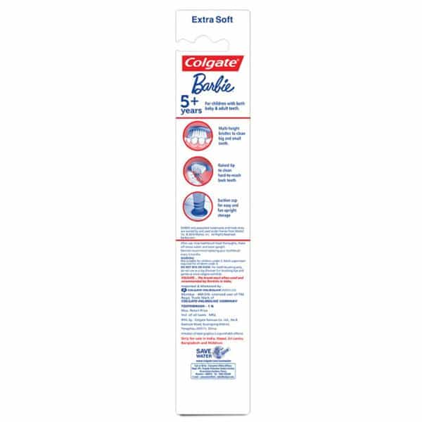 Colgate Barbie Extra Soft 5+ Year Toothbrush 1 No's
