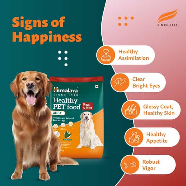 Himalaya Meat & Rice Healthy Pet Adult Dog Dry Food /10Kg