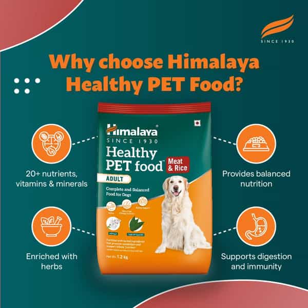 Himalaya Meat & Rice Healthy Pet Adult Dog Dry Food /10Kg