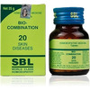 Sbl Bio-Combination 20 Tablet 25 Gm Pack Of 3