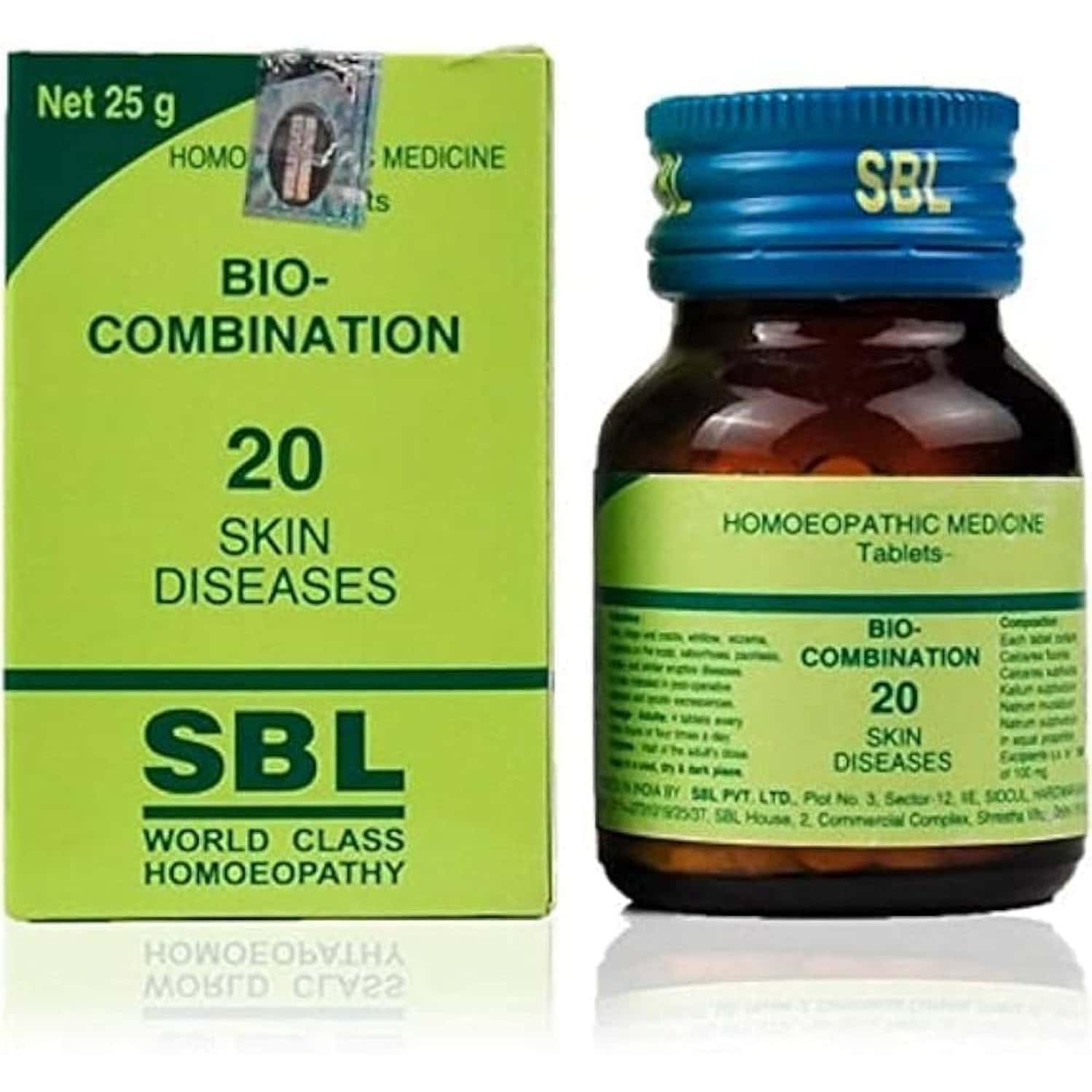 Sbl Bio-combination 20 Tablet 25 Gm Pack Of 3
