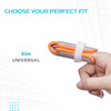Vissco Cot Finger Splint |Finger Immobilizer With Adjustable Strap For Firm &Better Support(Orange)