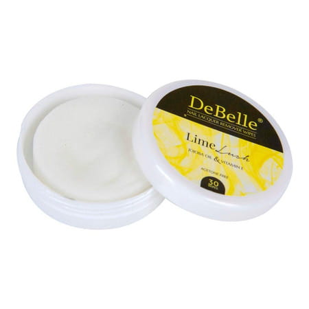 Debelle Combo Of Nail Polish Vintage Frost (8ml) & Lime Lush Nail Polish Remover Wipes (30 Pads)