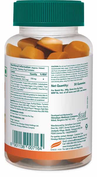 Himalaya Turmeric | Natural Fruit | Gummies | 30 No's
