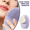 Sanfe Selfly Face Cleansing Brush Manual Facial Cleansing 1Pcs Double Side