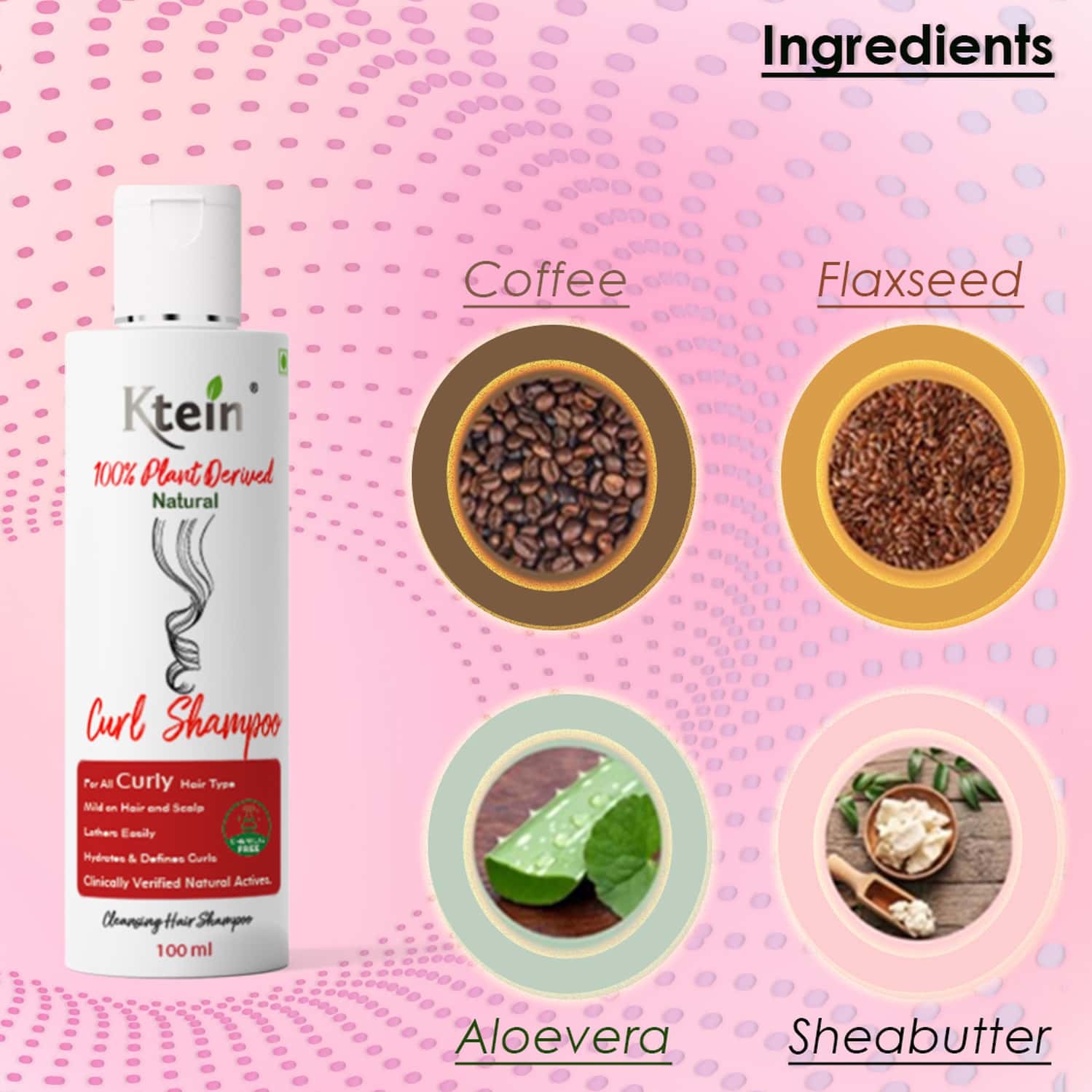 Buy KTEIN NATURAL 100% PLANT DERIVED KERATIN SHAMPOO & CONDITIONER ...