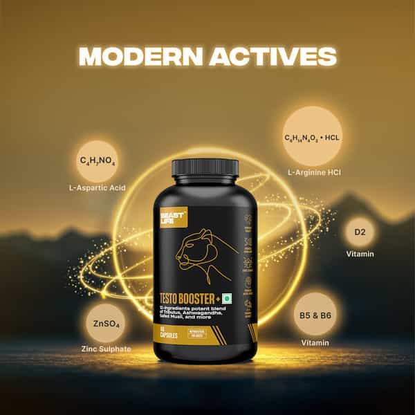 Beastlife Testo Booster+ Capsules 60N