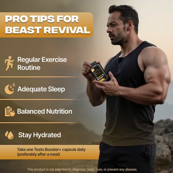 Beastlife Testo Booster+ Capsules 60N