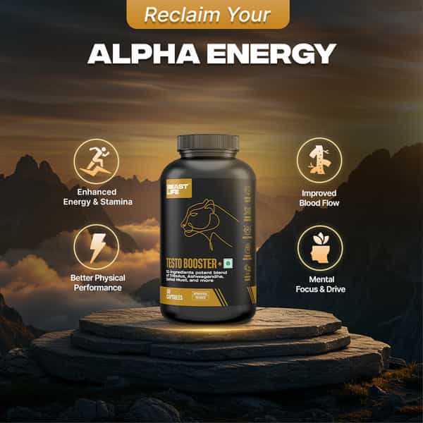 Beastlife Testo Booster+ Capsules 60N