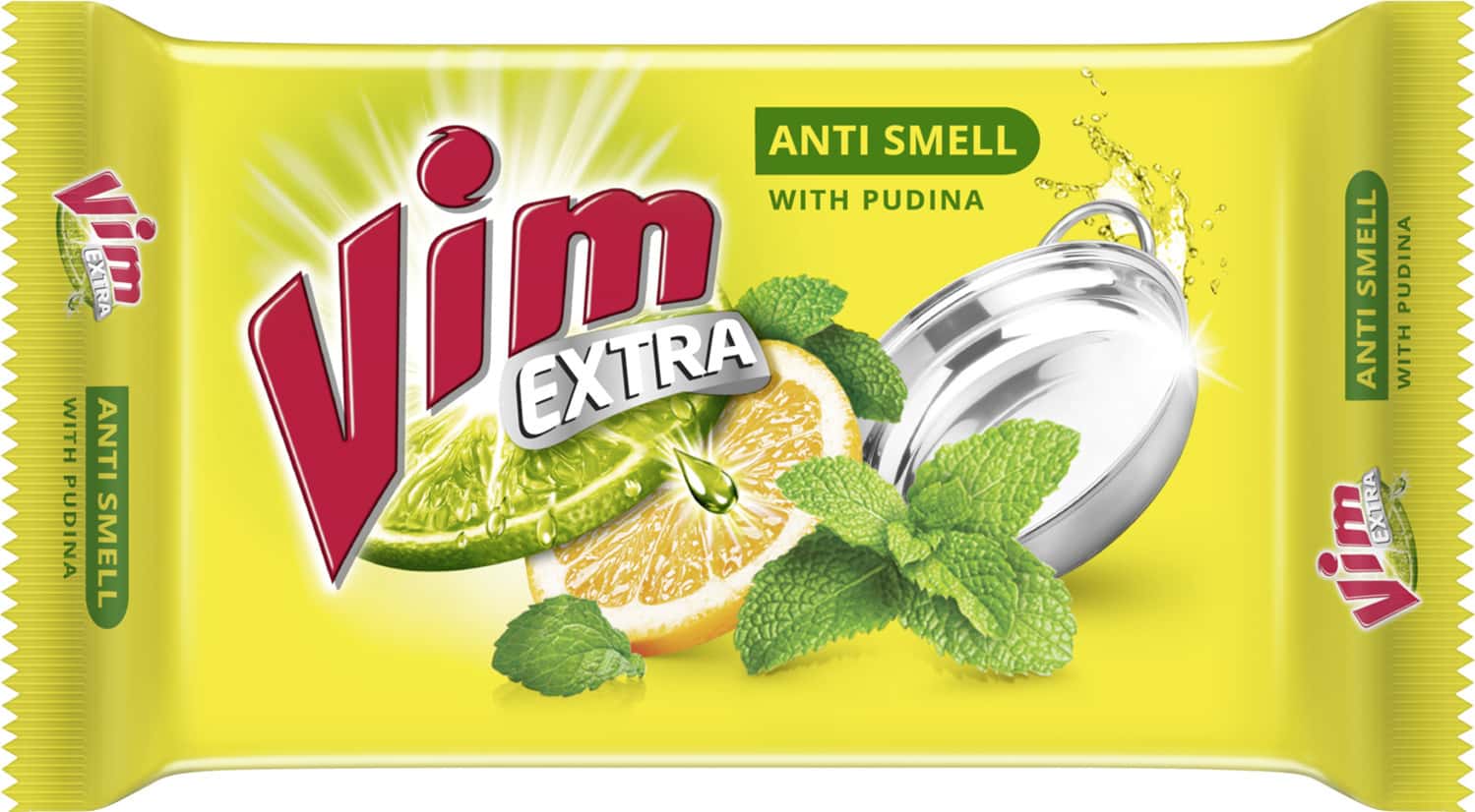 Vim Dishwash Anti Smell Bar Pudina - 250g