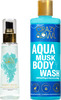 Crazy Owl Aqua Musk Body Spray + Body Wash Combo Pack Long Lasting Fragrance & Freshness